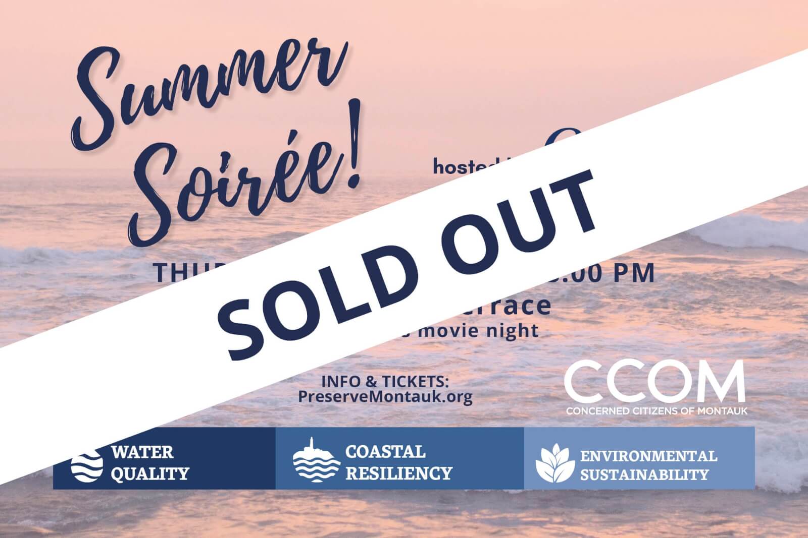 2026 Summer Soirée is sold out!